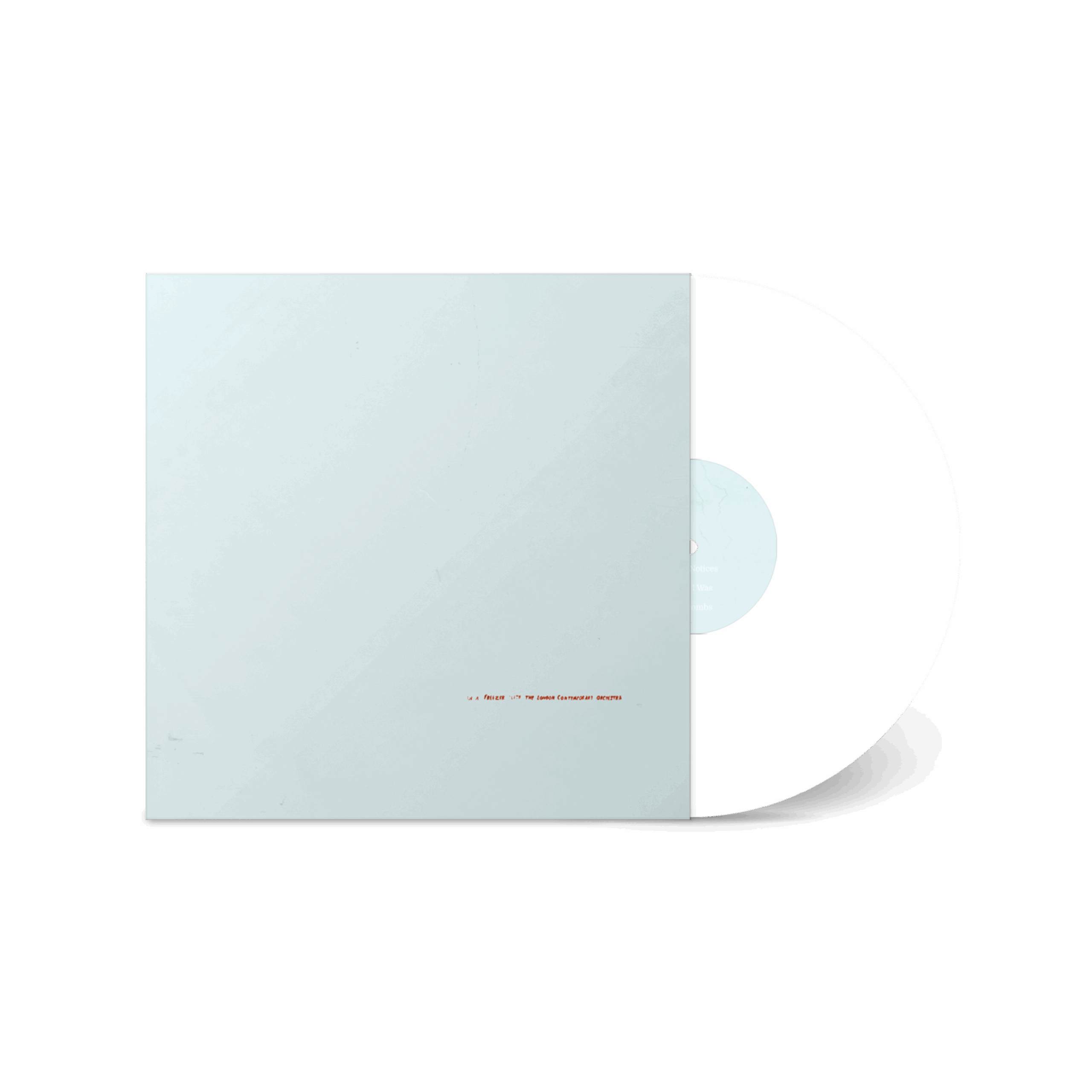 Alex Somers - In A Freezer (with the London Contemporary Orchestra) LP