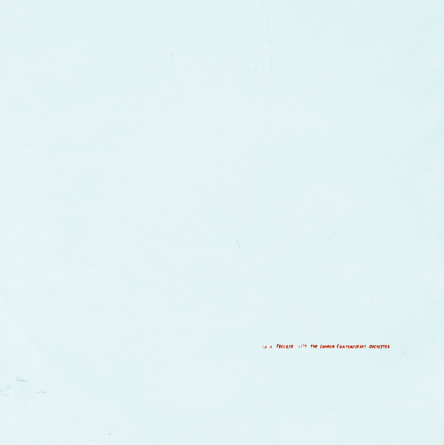 Alex Somers - In A Freezer (with the London Contemporary Orchestra) LP