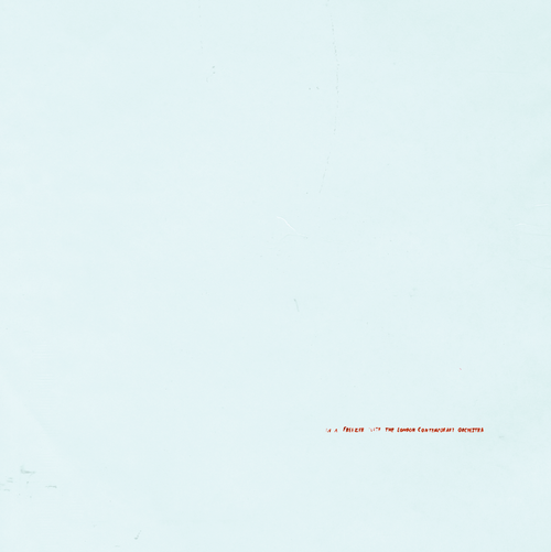 Alex Somers - In A Freezer (with the London Contemporary Orchestra) LP